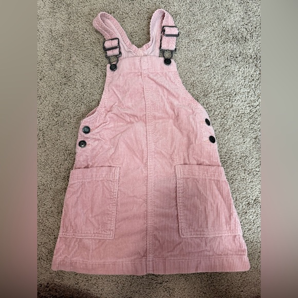 Cat & Jack Other - Cat & Jack Corduroy Overall Dress Pink Size XS 4-5 Target